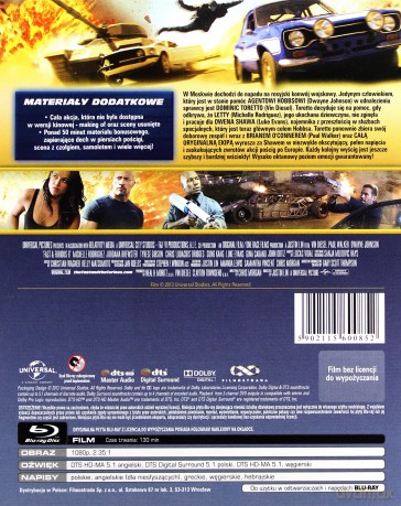 Szybcy i wścielki 6 (steelbook) [Blu-Ray]