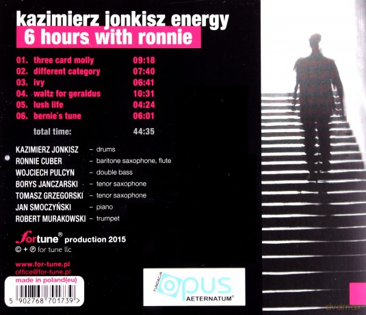 Kazimierz Jonkisz Energy: 6 Hourts With Ronnie [CD]