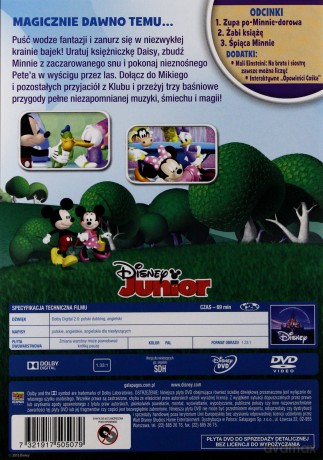 Klub Przyjaciół Myszki Miki: Dawno, Dawno Temu (Disney) [DVD]