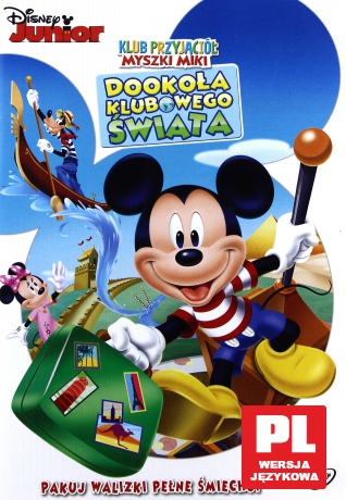 Klub Przyjaciół Myszki Miki: Dookoła Klubowego Świata (Disney) [DVD]