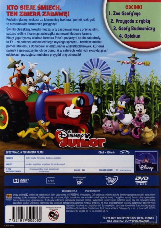 Klub Przyjaciół Myszki Miki: Miki I Donald Na Farmie (Disney) [DVD]
