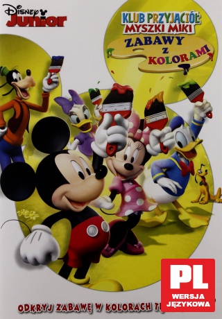Klub Przyjaciół Myszki Miki: Zabawy Z Kolorami (Disney) [DVD]