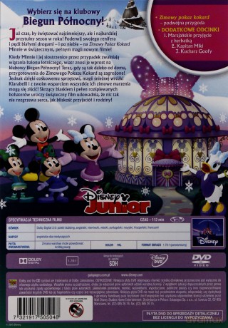 Klub Przyjaciół Myszki Miki: Zimowy Pokaz Kokard (Disney) [DVD]
