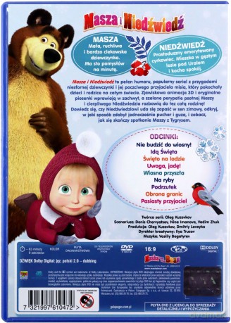 Masza i Niedźwiedź część 2: Masza i Przyjaciele [DVD]