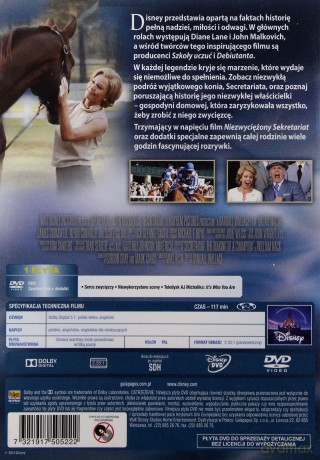 Niezwyciężony Secretariat (Disney) [DVD]