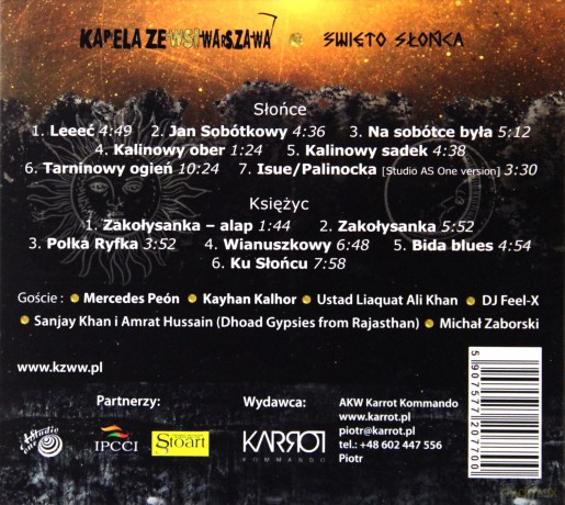 Kapela Ze Wsi Warszawa: Święto Słońca [2CD]
