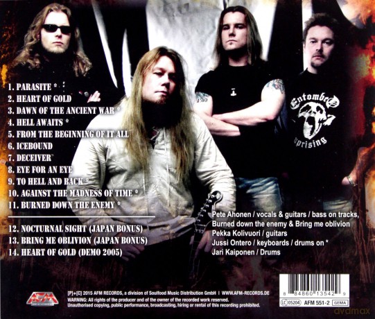 Burning Point: Burned Down The Enemy [CD]