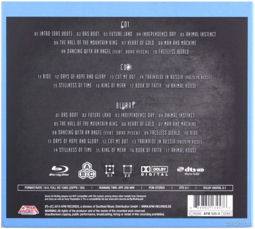 U.D.O.: Navy Metal Night [Blu-Ray]+[2CD]