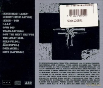 Laibach: Opus Dei [CD]