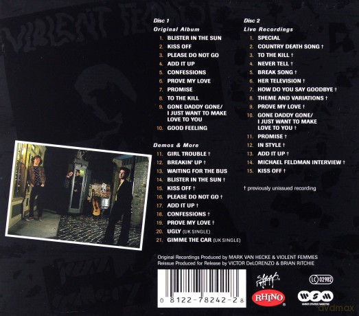 Violent Femmes: Violent Femmes (Deluxe Edition) [2CD]