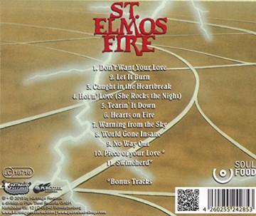 St Elmos Fire: Warning From The Sky [CD]