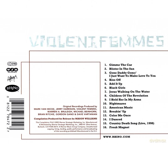 Violent Femmes: Permanent Record - The Very Best Of [CD]