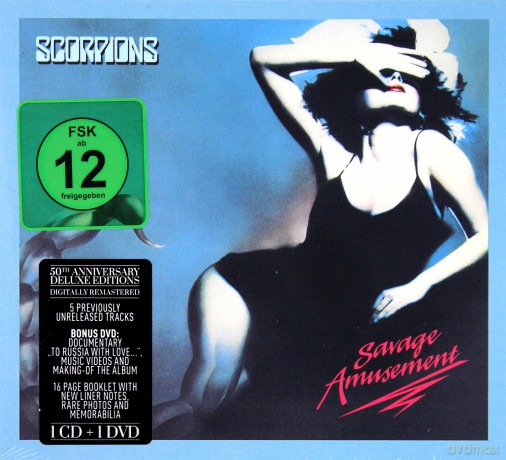 Scorpions: Savage Amusement (digipack) [CD]+[DVD]