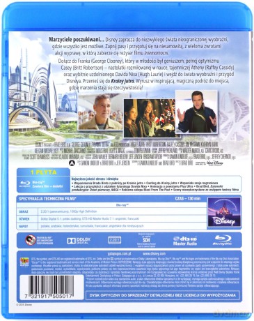 Kraina Jutra (Disney) [Blu-Ray]