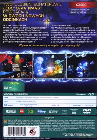 LEGO Gwiezdne Wojny: Nowe Kroniki Yody część 1 (Star Wars) [DVD]