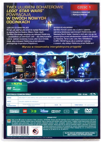 LEGO Gwiezdne Wojny: Nowe Kroniki Yody część 1 (Star Wars) [DVD]