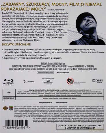 Lot Nad Kukułczym Gniazdem (Premium Collection) [Blu-Ray]