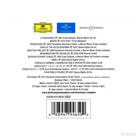 Stravinsky Complete Edition [BOX] [30CD]