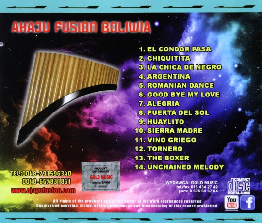 Ahaju Fusion Boliwia Vol 1 [CD]