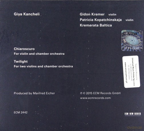 Giya Kancheli: Chiaroscuro [CD]