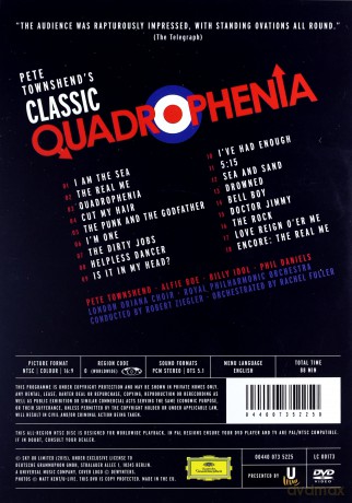 Pete Townshend: Classic Quadrophenia [DVD]