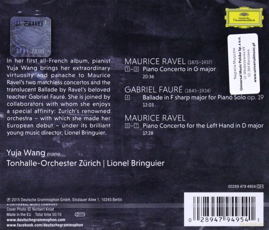 Yuja Wang: Ravel [CD]