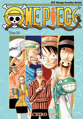 One Piece (Tom 34) - Eiichiro Oda [KOMIKS]