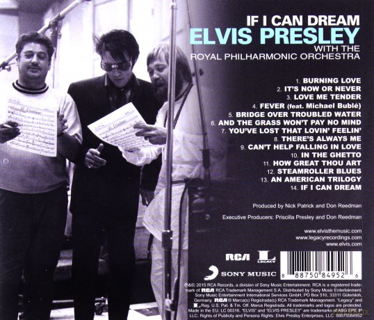 Elvis Presley: If I Can Dream [CD]