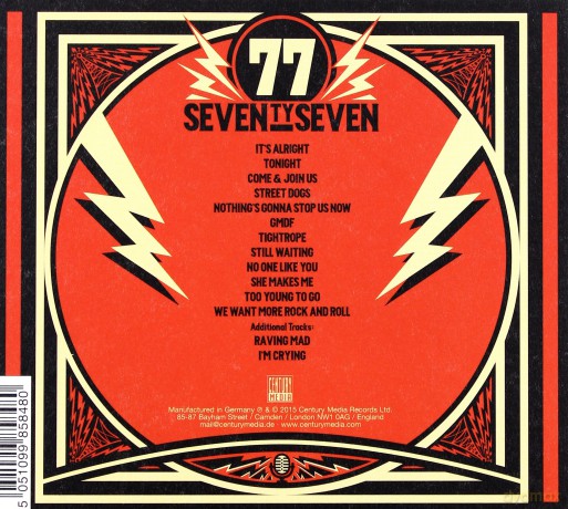 77: Nothing's Gonna Stop Us (Limited Edition) [CD]