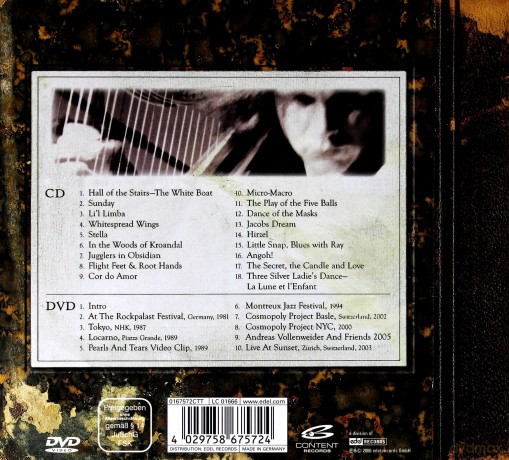 Andreas Vollenweider: The Storyteller (digipack) [CD]+[DVD]