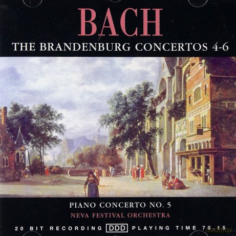 Bach: The Brandenburg Concertos 4-6 [CD]