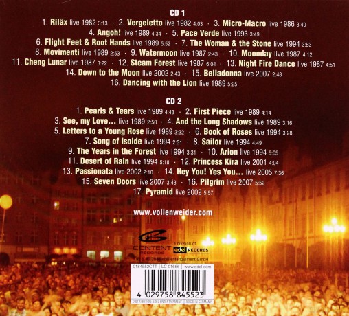 Andreas Vollenweider: 25 Years Live 1982-2007 (digipack) [2CD]