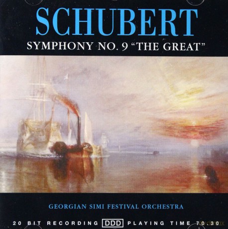 Schubert: Symphony No. 9 The Great  [CD]