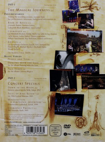 Andreas Vollenweider: The Magical Journeys (digipack) [2DVD]
