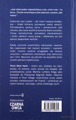 Cud uważności. Prosty podręcznik medytacji - Nhat Hanh Thich [KSIĄŻKA]