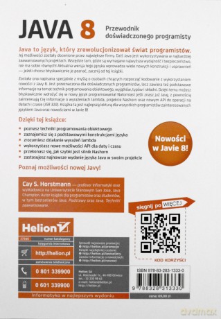Java 8. Przewodnik doświadczonego programisty - Cay S. Horstmann [KSIĄŻKA]