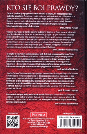 Kto Się Boi Prawdy? Walka Z Cywilizacją Chrześcijańską W Polsce - Barbara Stanisławczyk (twarda) [KSIĄŻKA]