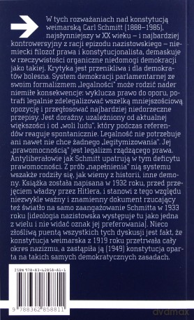 Legalność i prawomocność - Carl Schmitt [KSIĄŻKA]