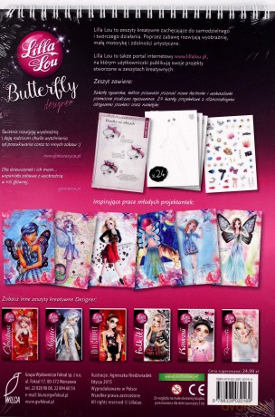 Lilla Lou spirala. Butterfly [KSIĄŻKA]