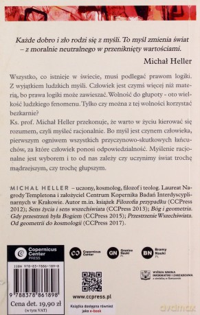 Moralność myślenia (pocket) - Michał Heller [KSIĄŻKA]