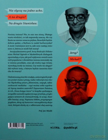 Na drugie Stanisław. Nowa księga imion - Jerzy Bralczyk [KSIĄŻKA]