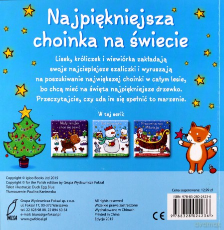 Najpiękniejsza choinka na świecie (twarda) [KSIĄŻKA]