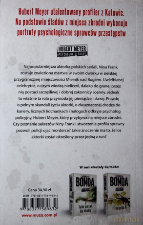 Sprawa Niny Frank - Katarzyna Bonda [KSIĄŻKA]
