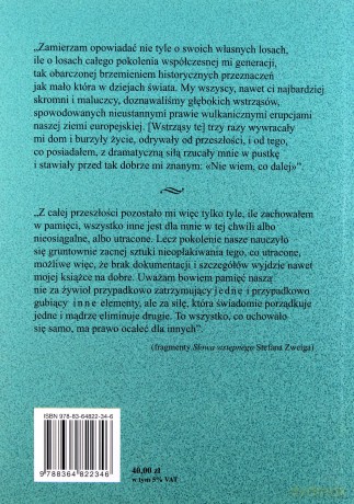 Świat wczorajszy. Wspomnienia pewnego Europejczyka - Stefan Zweig [KSIĄŻKA]