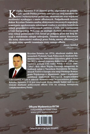 Tajemnice F-16 - Krystian Dzimira (twarda) [KSIĄŻKA]