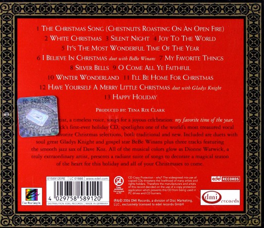 Dionne Warwick: My Favourite Time Of The Year [CD]