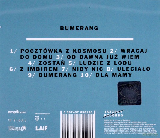 Kortez: Bumerang [CD]
