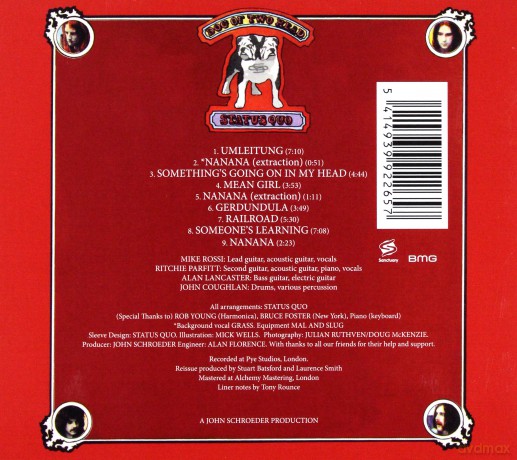Status Quo: Dog Of Two Head (digipack) [CD]