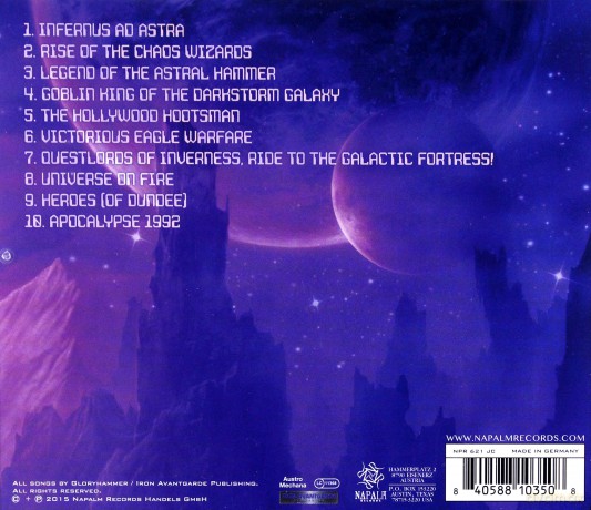 Gloryhammer: Space 1992 Rise of the Chaos Wizards [CD]