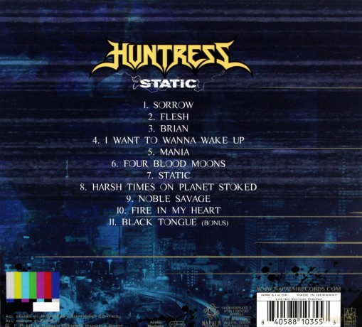 Huntress: Static (Limited Edition) (digipack) [CD]